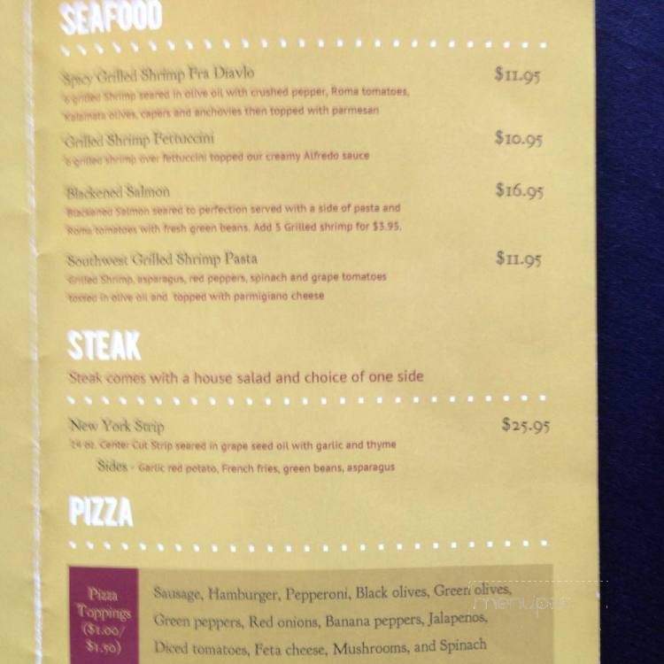 Butera's Italian Grill - Buckhannon, WV menu_pic