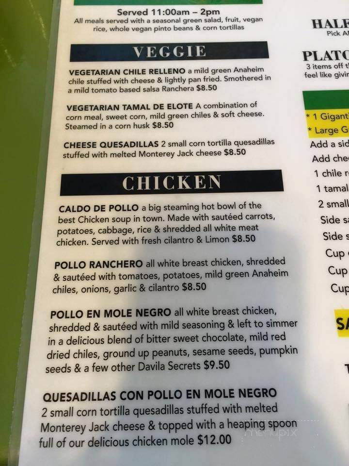 The Little One - Tucson, AZ menu_pic