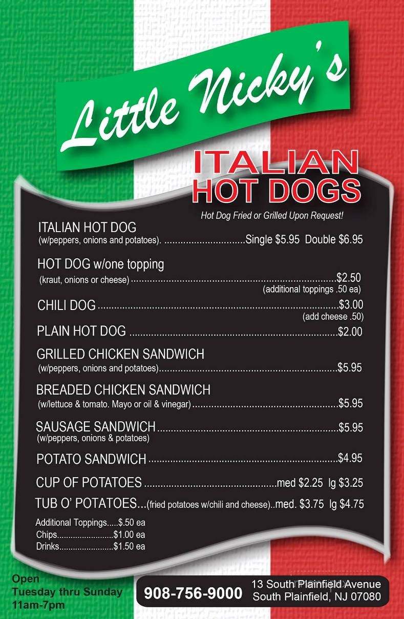 /28327177/Little-Nickys-Italian-Hot-Dogs-South-Plainfield-NJ - South Plainfield, NJ