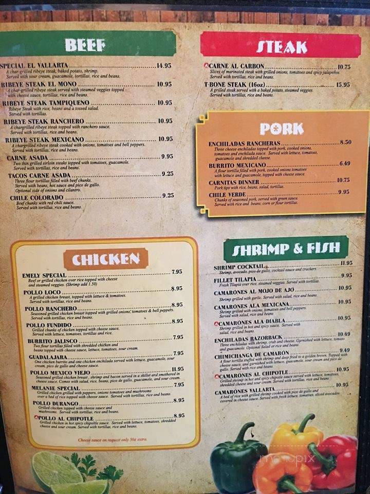 Mexico Viejo - Raymore, MO menu_pic