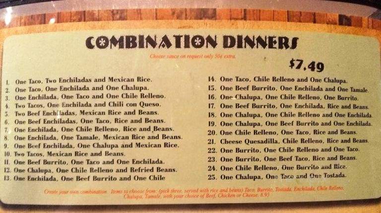 Mexico Viejo - Raymore, MO menu_pic