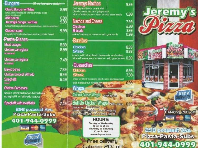 /28329375/Jeremys-Pizza-Providence-RI - Providence, RI