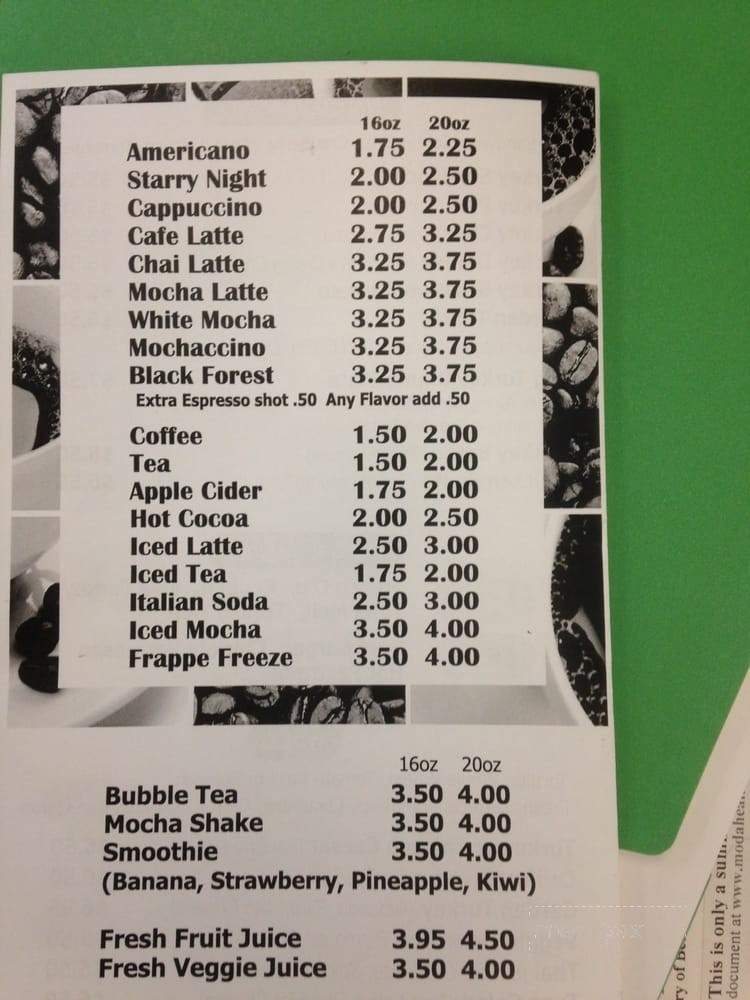 Turkey Place - Portland, OR menu_pic