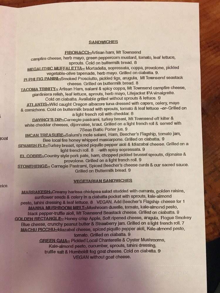 3uilt - Tacoma, WA menu_pic