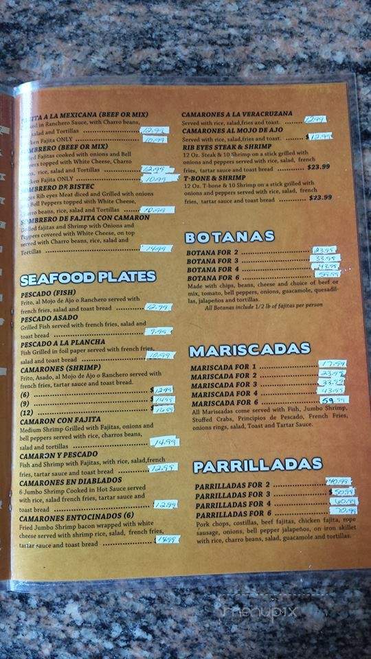 Chendo's - Edinburg, TX menu_pic