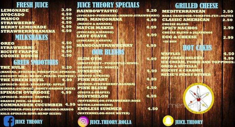 Juice Theory - Rolla, MO menu_pic