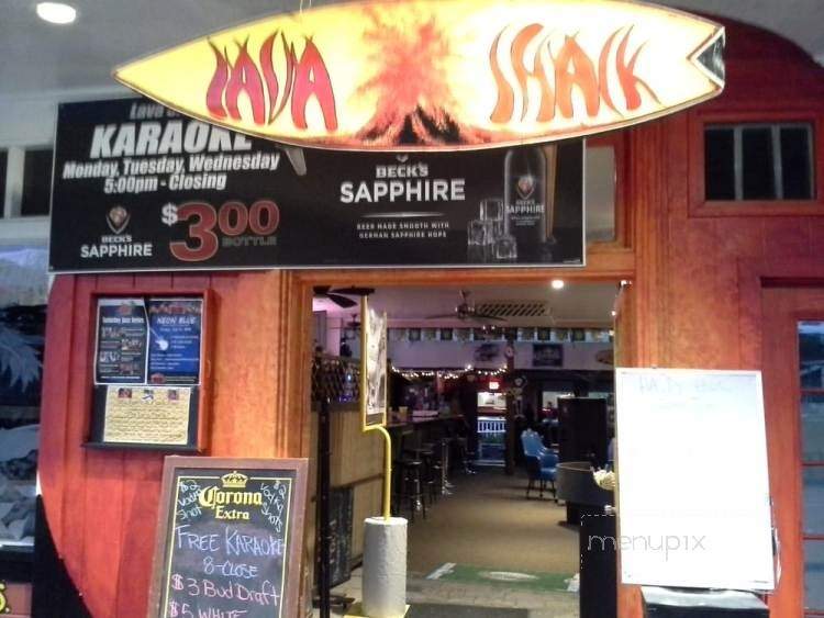 Lava Shack - P?hoa, HI menu_pic
