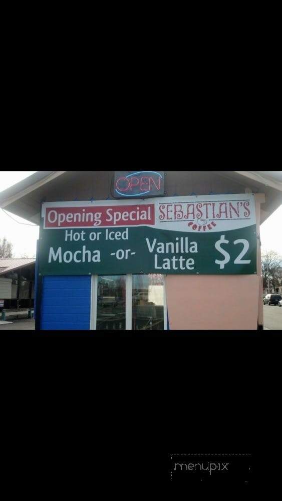 Sebastian's Coffee - Kennewick, WA menu_pic