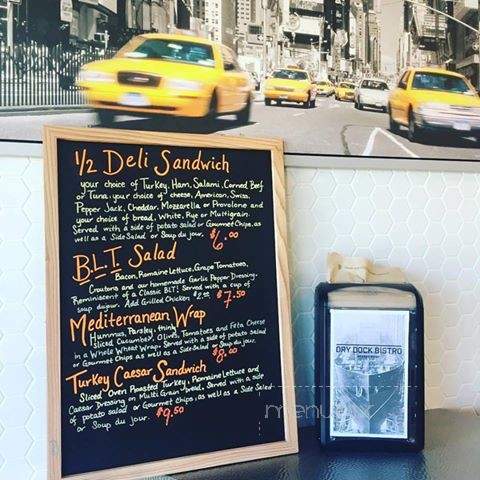 Dry Dock Bistro - Kearny, NJ menu_pic