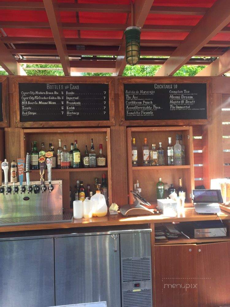 Campton Yard - Miami Beach, FL menu_pic