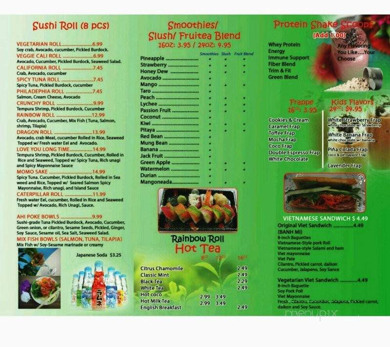 Island Boba & Tea - Indio, CA menu_pic