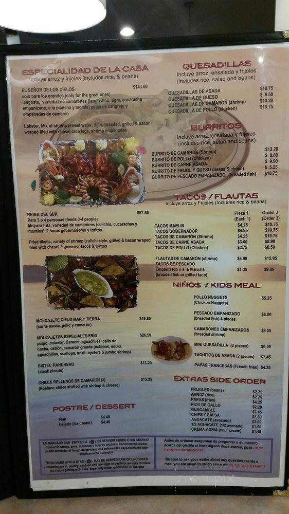 /28347494/Mariscos-Camaron-Pelao-Menu-Phoenix-AZ - Phoenix, AZ