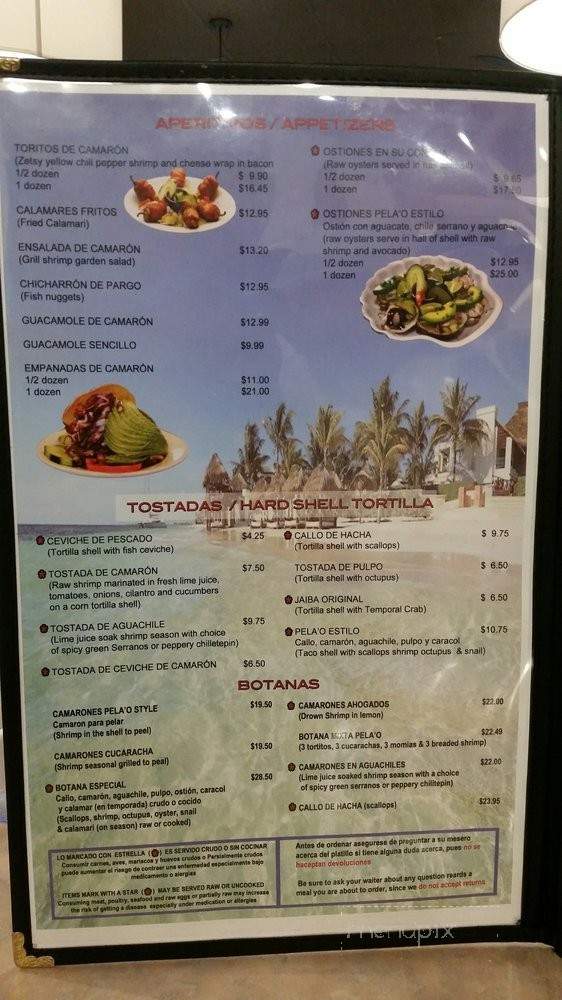 /28347494/Mariscos-Camaron-Pelao-Menu-Phoenix-AZ - Phoenix, AZ