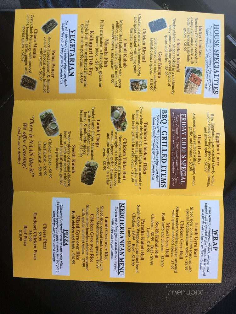 Royal Tandoor - Lake Charles, LA menu_pic
