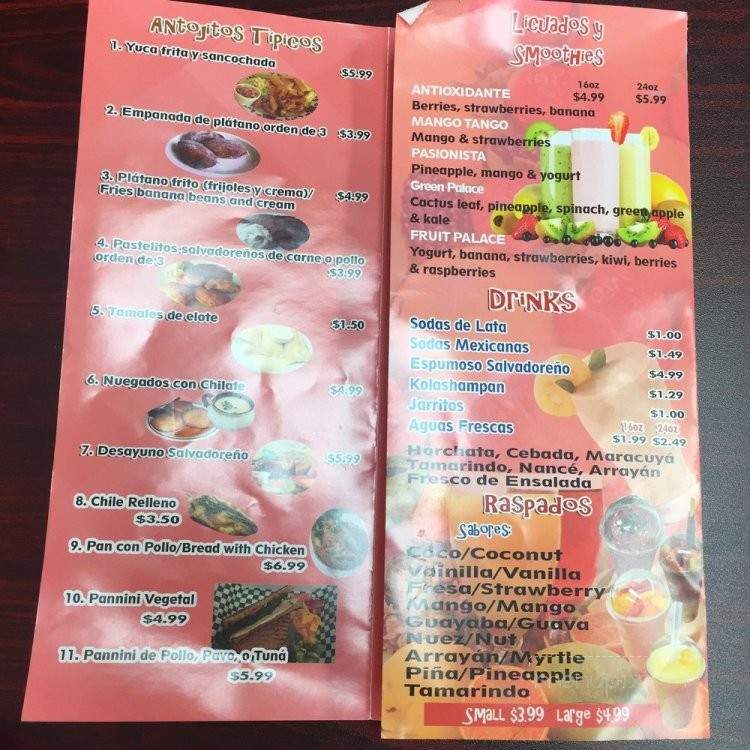 Fruit Palace - Henderson, NV menu_pic