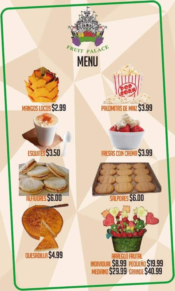 Fruit Palace - Henderson, NV menu_pic