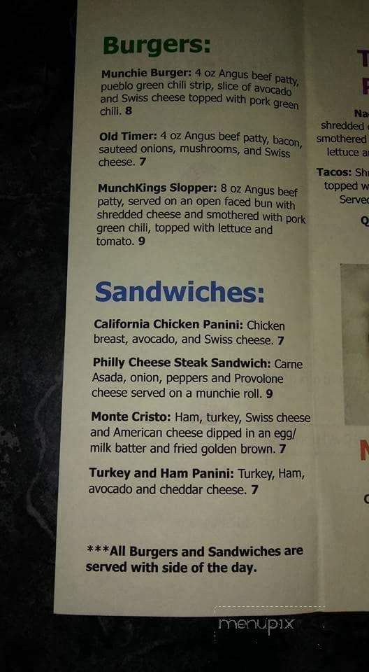 The Draft Sports Bar & Grill - Pueblo, CO menu_pic
