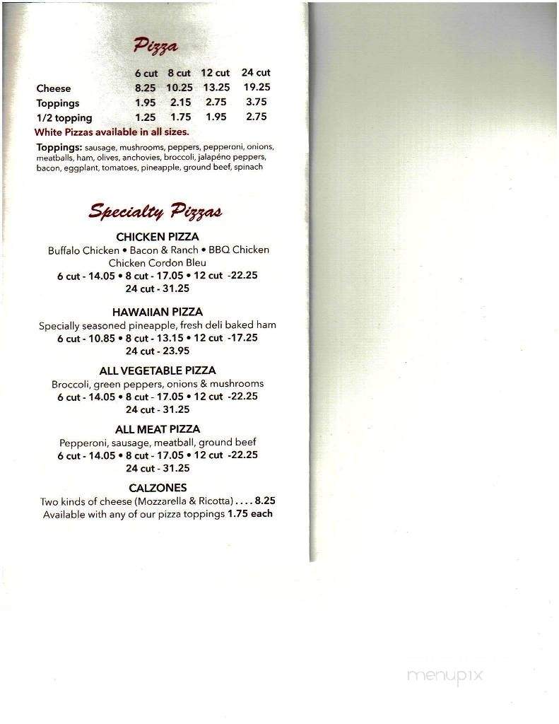 Brooklyn Marie's - Salem, NY menu_pic