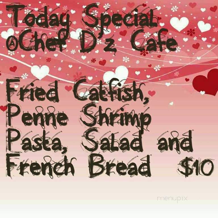 Chef D'Z Cafe - New Orleans, LA menu_pic