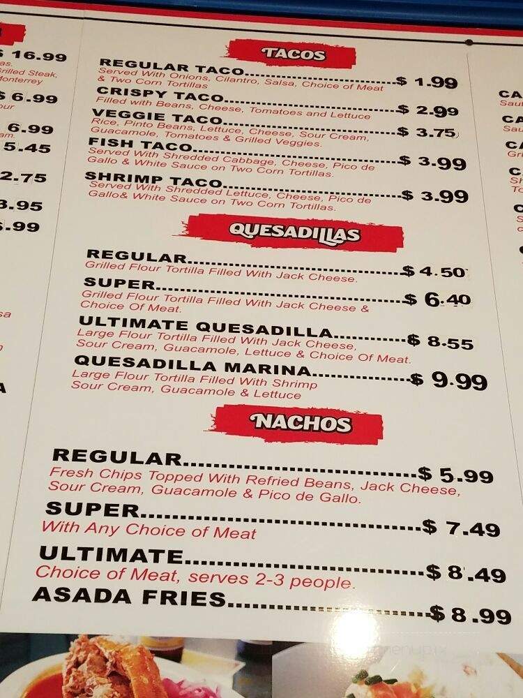 /28357201/Taqueria-Ahi-Menu-Sutter-Creek-CA - Sutter Creek, CA