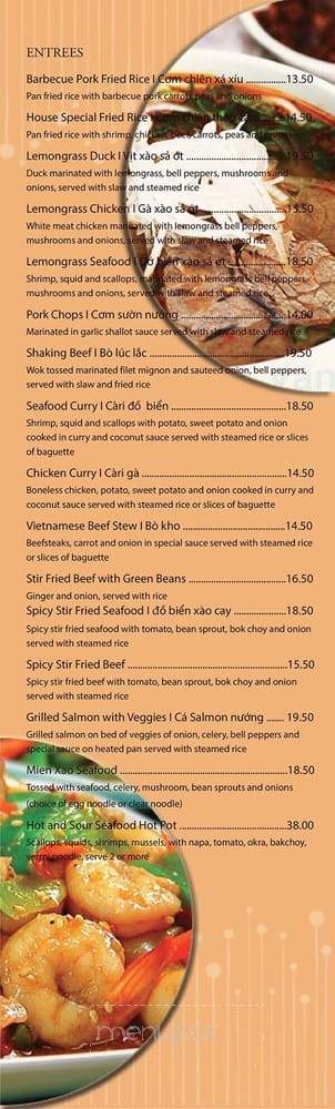 Basilic Vietnamese Grill - North Miami, FL menu_pic