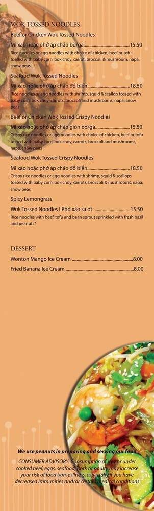 Basilic Vietnamese Grill - North Miami, FL menu_pic