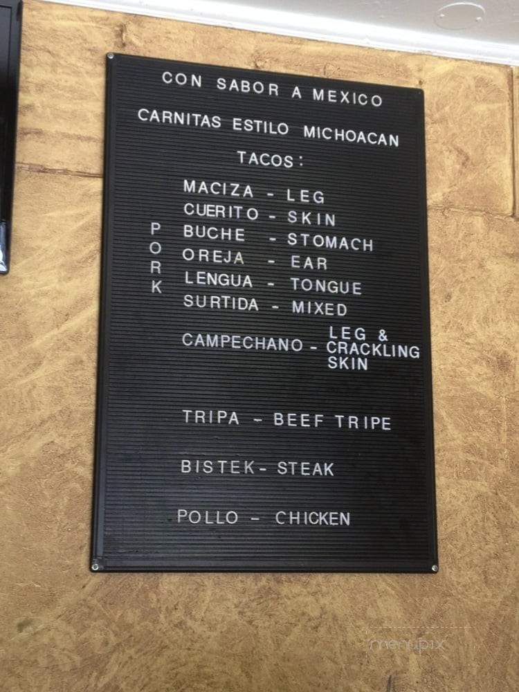 Taqueria Viva Mexico - Miami, FL menu_pic