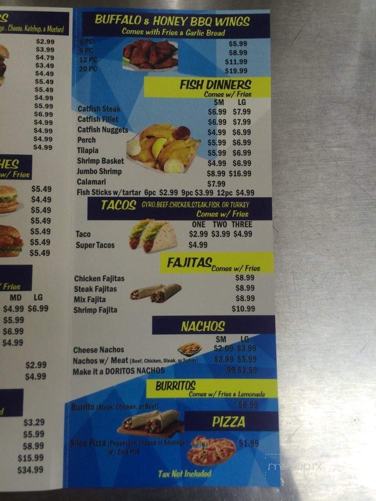 Baba's Famous Steak and Lemonade - Maywood, IL menu_pic