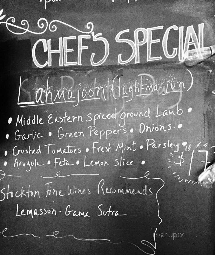 Market Pizza - Stockton, NJ menu_pic