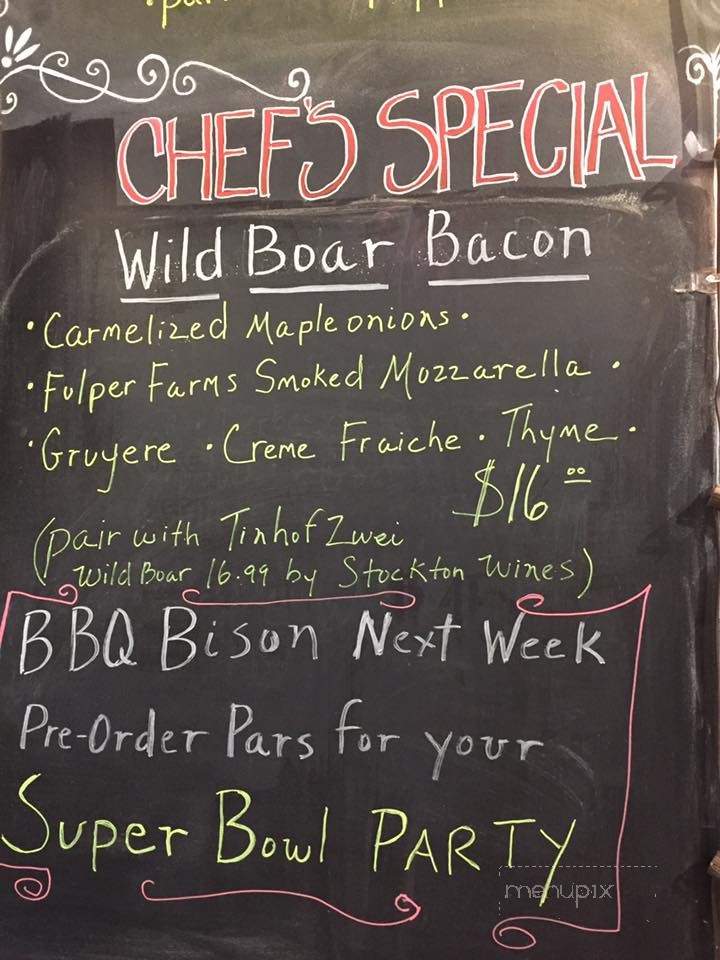 Market Pizza - Stockton, NJ menu_pic