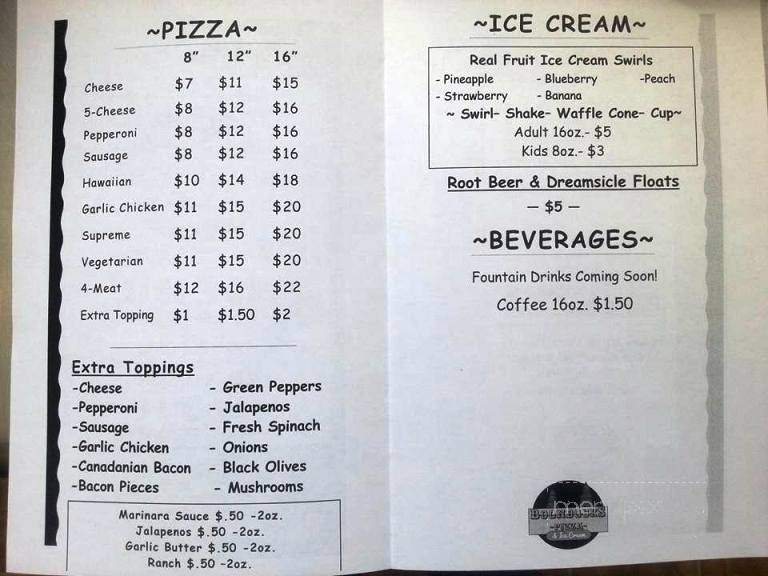 Boondocks Pizza & More - Pinedale, WY menu_pic