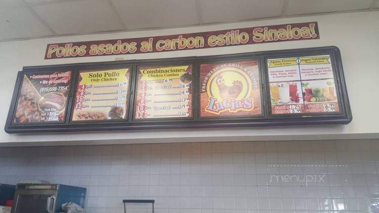 El Pollo Felix - Sacramento, CA menu_pic