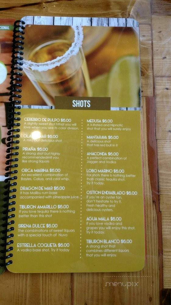 La laguna - McAllen, TX menu_pic