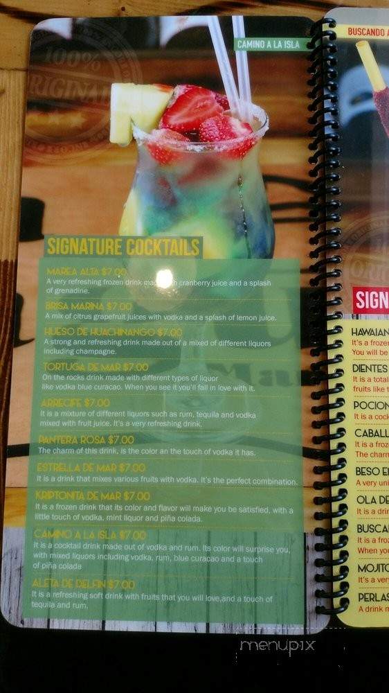 La laguna - McAllen, TX menu_pic