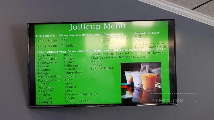 Jollicup Bubble Tea & Desserts - San Antonio, TX menu_pic
