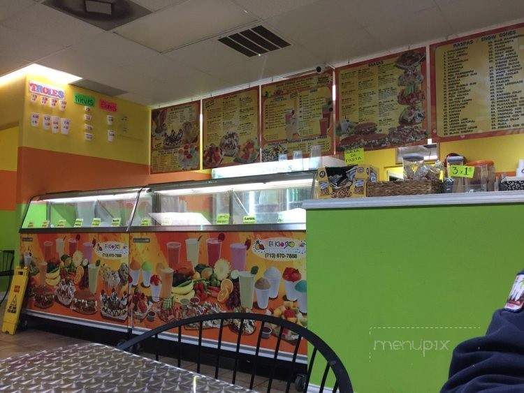 El Kiosko Frutas Y Helados - Galena Park, TX menu_pic
