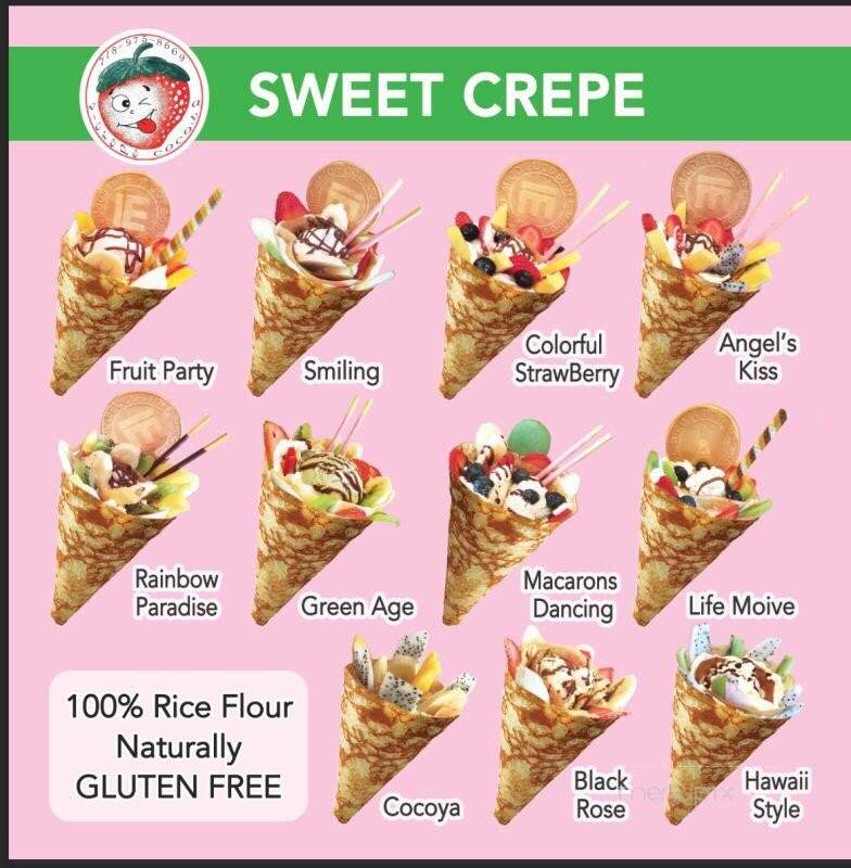 V-Crepe Cocoya - Brooklyn, NY menu_pic