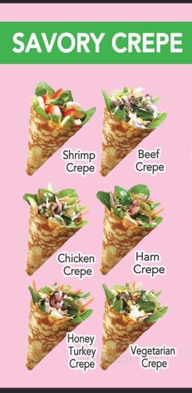 V-Crepe Cocoya - Brooklyn, NY menu_pic