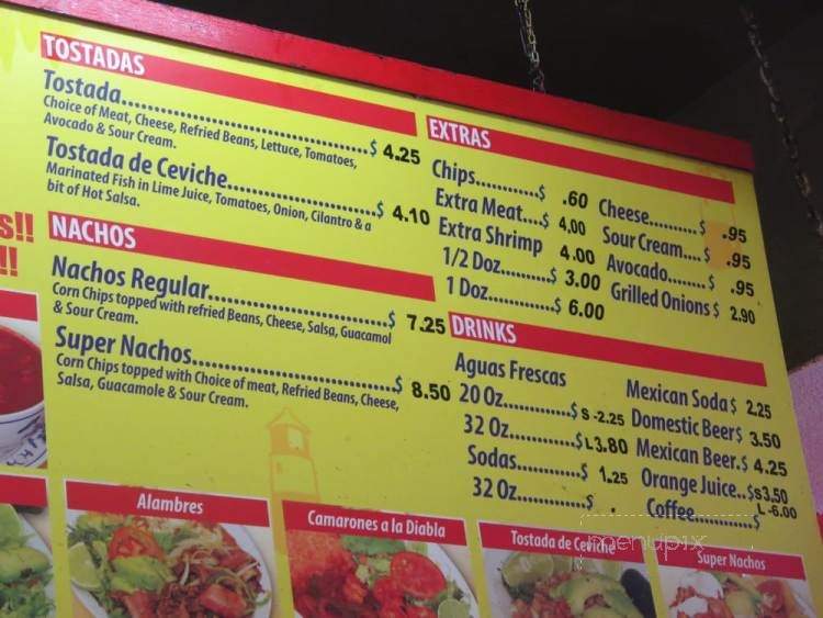 Taqueria El Farolito - San Francisco, CA menu_pic