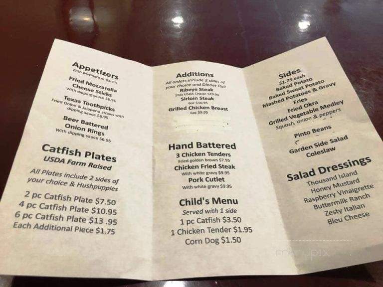 Coldwater Catfish - Farmington, AR menu_pic