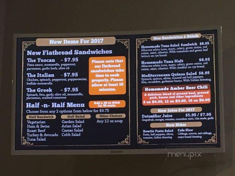 Deli on the Corner - Redlands, CA menu_pic