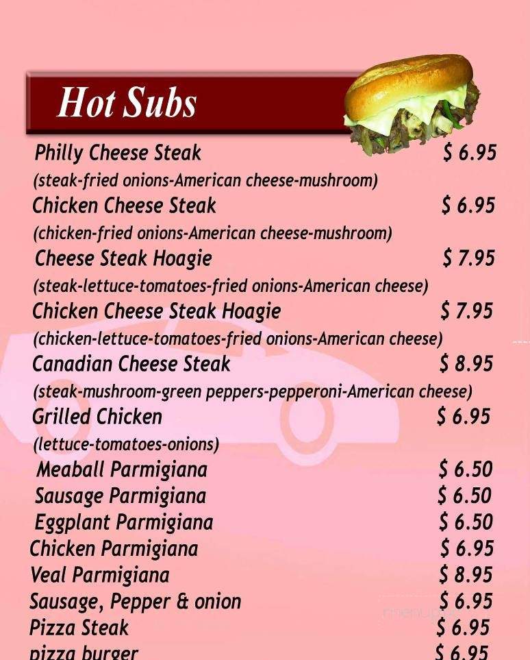 Venice Pizza and Pasta - Lutz, FL menu_pic