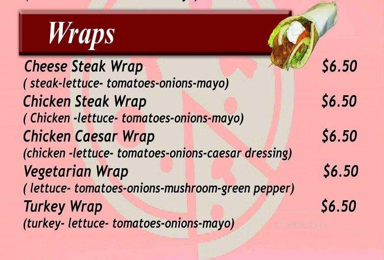 Venice Pizza and Pasta - Lutz, FL menu_pic