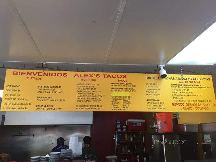 /28403169/Alexs-Tacos-Birrieria-Menu-Ontario-CA - Ontario, CA