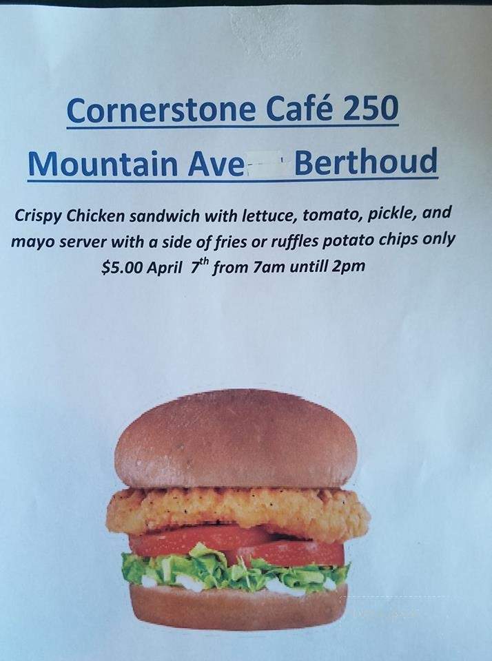 /28405787/Cornerstone-Cafe-Berthoud-CO - Berthoud, CO