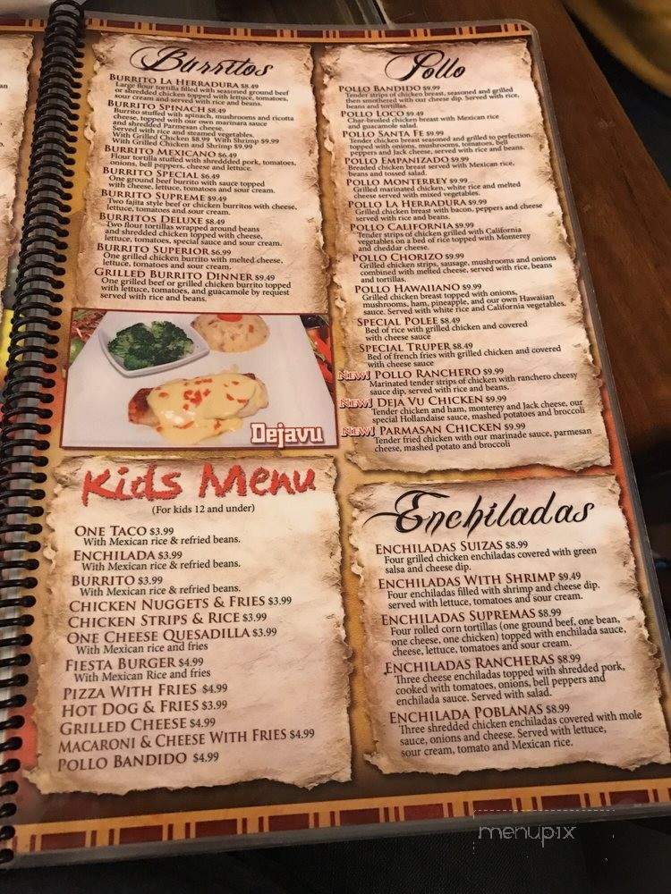 La Herradura Mexican Bar & Grill - Bardstown, KY menu_pic