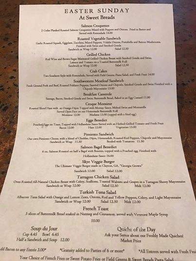 Sweet Breads - Demorest, GA menu_pic