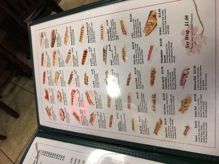 HAHA Sush - Fresno, CA menu_pic