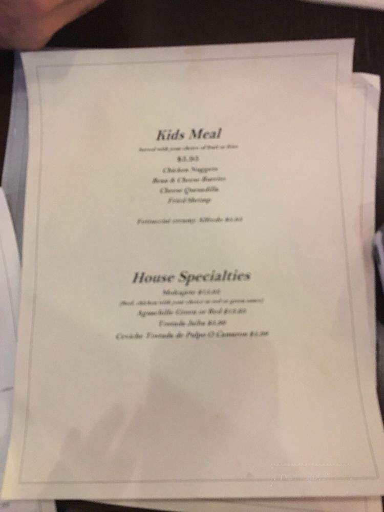 /28428635/Casa-de-Plata-Menu-Avondale-AZ - Avondale, AZ