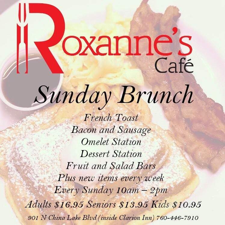 Roxanne's Cafe - Ridgecrest, CA menu_pic